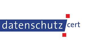 Das Logo von DatenschutzCert, Partner von A u. O Fischer